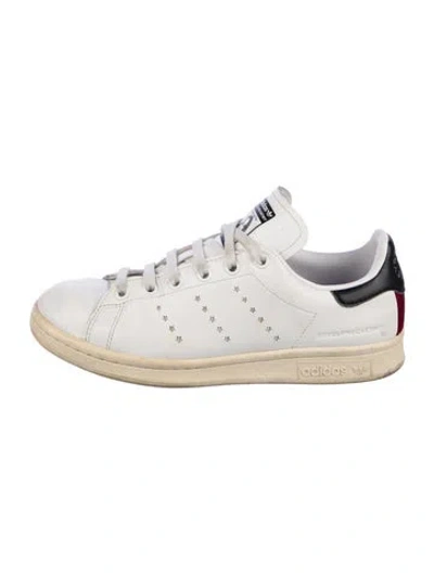 Pre-owned Stella Mccartney For Adidas Leather Sneakers In Neutral