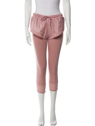 Pre-owned Stella Mccartney For Adidas Mesh Accents Sweatpants In Pink