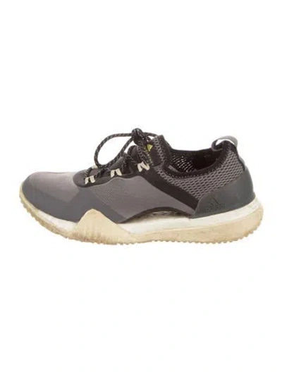 Pre-owned Stella Mccartney For Adidas Mesh Athletic Sneakers In Gray