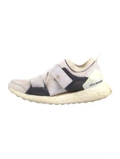 Pre-owned Stella Mccartney For Adidas Mesh Colorblock Pattern Sneakers In Neutral