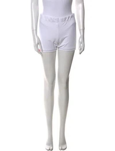Pre-owned Stella Mccartney For Adidas Mini Shorts In White