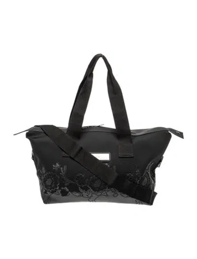 Pre-owned Stella Mccartney For Adidas Neoprene Weekender Bag In Black