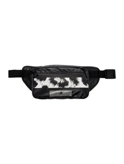 Pre-owned Stella Mccartney For Adidas Nylon Belt Bag In Black