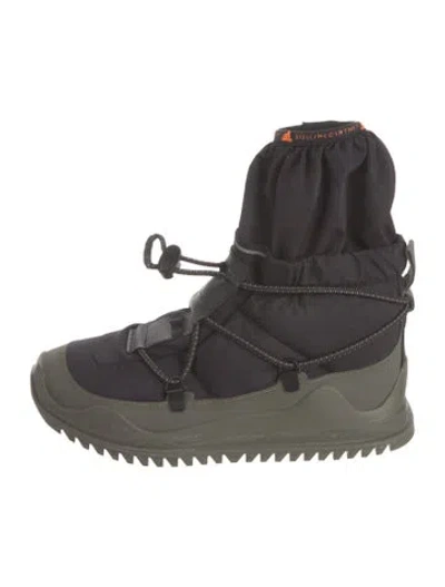 Pre-owned Stella Mccartney For Adidas Nylon Combat Boots In Multi