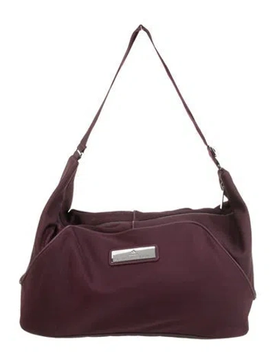 Pre-owned Stella Mccartney For Adidas Nylon Hobo In Purple