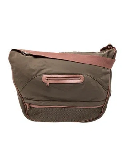 Pre-owned Stella Mccartney For Adidas Nylon Messenger Bag In Gray