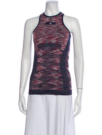 Pre-owned Stella Mccartney For Adidas Nylon Patterned Sports Bra In Multi
