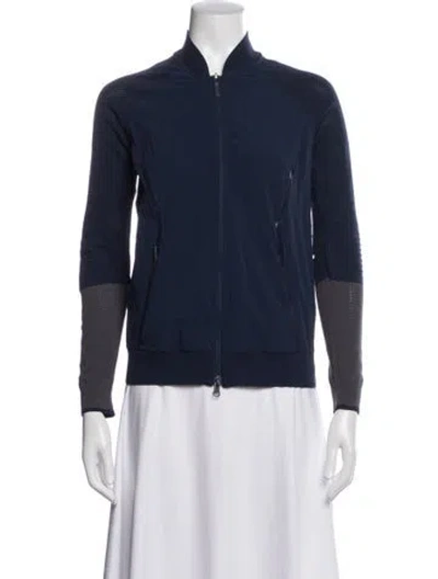 Pre-owned Stella Mccartney For Adidas Nylon Performance Jacket In Blue