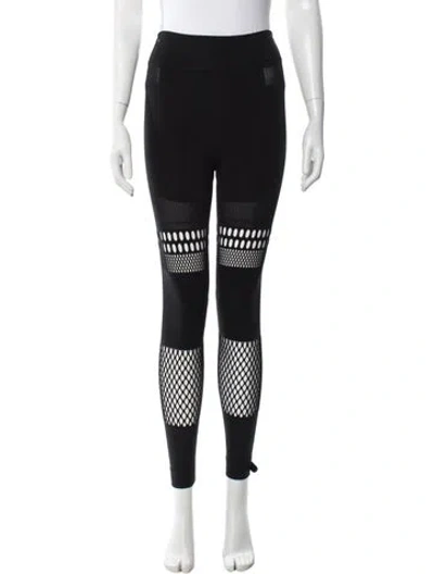 Pre-owned Stella Mccartney For Adidas Nylon Skinny Leg Pants In Black