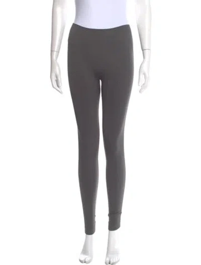 Pre-owned Stella Mccartney For Adidas Nylon Skinny Leg Pants In Gray