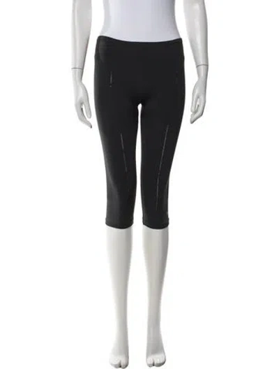 Pre-owned Stella Mccartney For Adidas Nylon Straight Leg Pants In Black