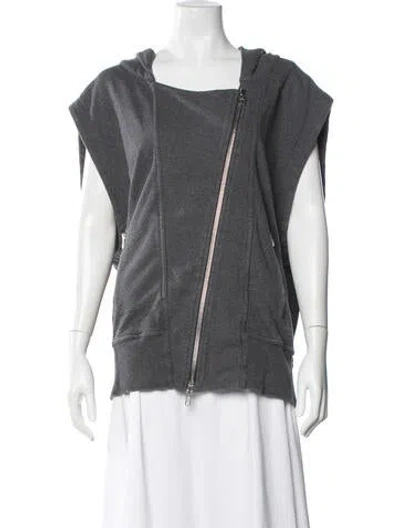 Pre-owned Stella Mccartney For Adidas Performance Jacket In Gray