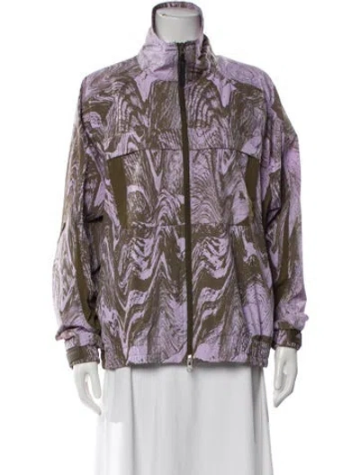 Pre-owned Stella Mccartney For Adidas Printed Jacket In Purple