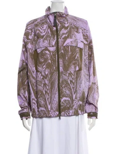 Pre-owned Stella Mccartney For Adidas Printed Jacket W/ Tags In Purple