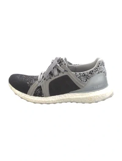 Pre-owned Stella Mccartney For Adidas Printed Sneakers In Gray