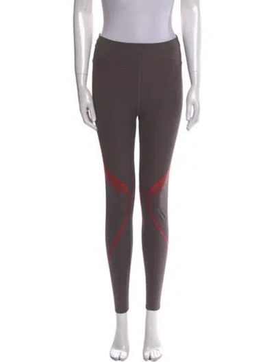 Pre-owned Stella Mccartney For Adidas Skinny Leg Pants In Gray