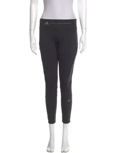 Pre-owned Stella Mccartney For Adidas Skinny Leg Pants In Gray