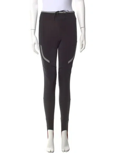 Pre-owned Stella Mccartney For Adidas Skinny Leg Pants In Gray