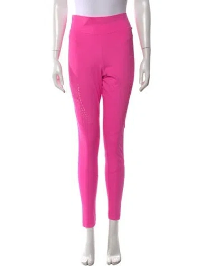 Pre-owned Stella Mccartney For Adidas Skinny Leg Pants In Pink