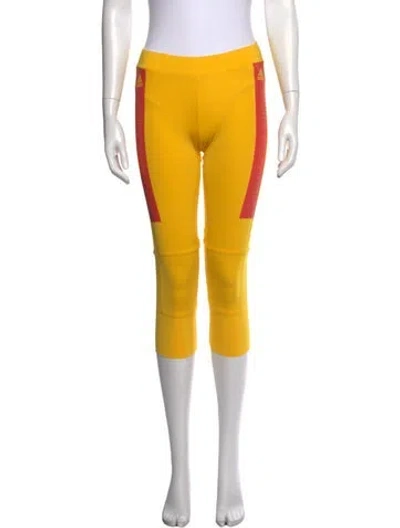 Pre-owned Stella Mccartney For Adidas Straight Leg Pants In Yellow