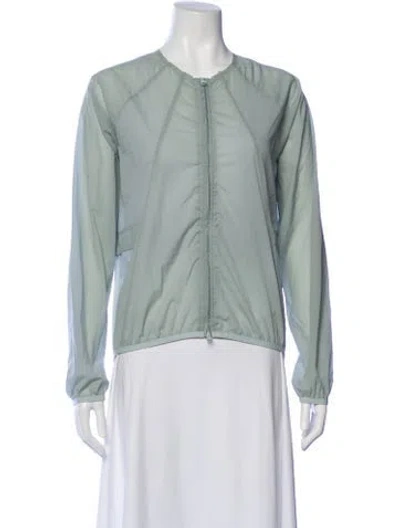 Pre-owned Stella Mccartney For Adidas Striped Jacket In Blue