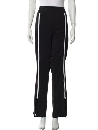 Pre-owned Stella Mccartney For Adidas Striped Wide Leg Pants In Gray