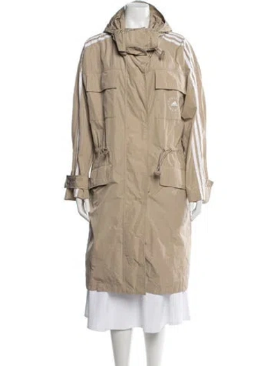 Pre-owned Stella Mccartney For Adidas Trench Coat In Neutral
