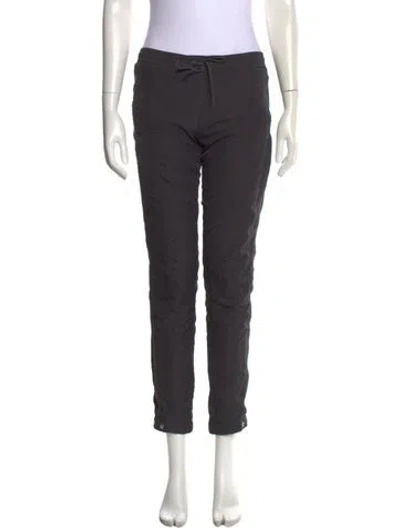 Pre-owned Stella Mccartney For Adidas Wool Straight Leg Pants In Gray