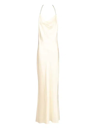 Stella Mccartney Forever Stella Emb Dress Dresses White