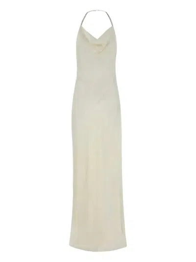 Stella Mccartney Forever Stella Emb Dress In Neutral