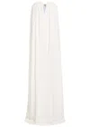 Stella Mccartney Forever Stella Strapless Crepe Gown In White