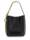 Stella Mccartney Frayme Bucket Bag In Black