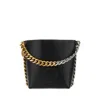 Stella Mccartney Black Frayme Bucket Bag In Black