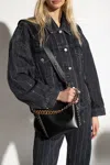Stella Mccartney Alter Two-tone Chain Tote Bag In Black