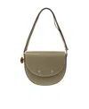 Stella Mccartney Frayme Chain Detailed Shoulder Bag In Brown