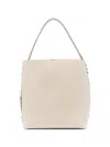 Stella Mccartney Frayme Chain-trim Tote Bag In Neutrals