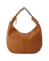 Stella Mccartney Tasche Swipe Aus Leder Camel In Beige