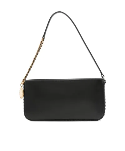 Stella Mccartney Frayme Shoulder Bag In 黑色