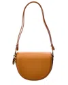 Stella Mccartney Frayme Small Flap Shoulder Bag In Brown