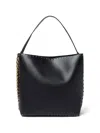Stella Mccartney Frayme Tote Bag In Black