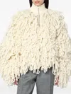 Stella Mccartney Fringe-detail Zip-up Jacket