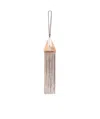 Stella Mccartney Fringe Detailed Embellished Pouch In Nude