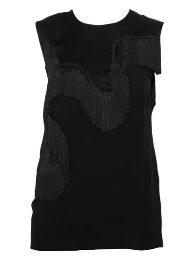 Pre-owned Stella Mccartney Fringe-detailing Top