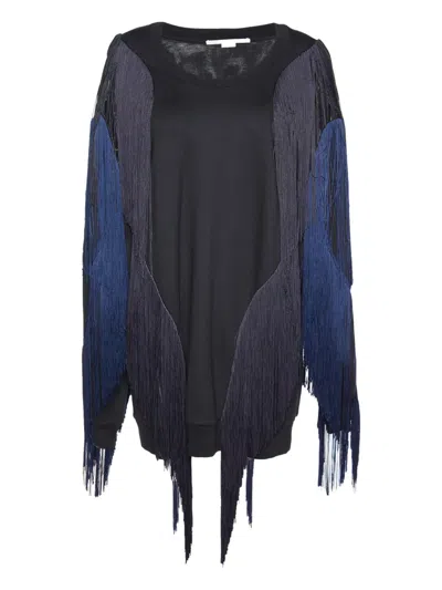 Pre-owned Stella Mccartney Fringe-panel Dress