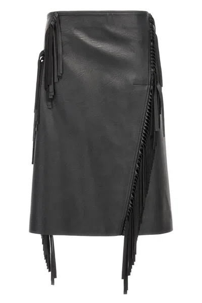 STELLA MCCARTNEY STELLA MCCARTNEY FRINGED ALTER MAT SKIRT