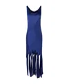 Stella Mccartney Fringed Hem Sleeveless Dress
