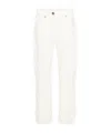 Stella Mccartney Fringed Jeans In Multi