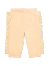 Stella Mccartney Fringed Trousers In Pink