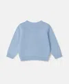 Stella Mccartney Frog Graphic Print Sweatshirt In Blue