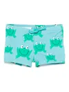 Stella Mccartney Frog-print Swim Shorts In Blue